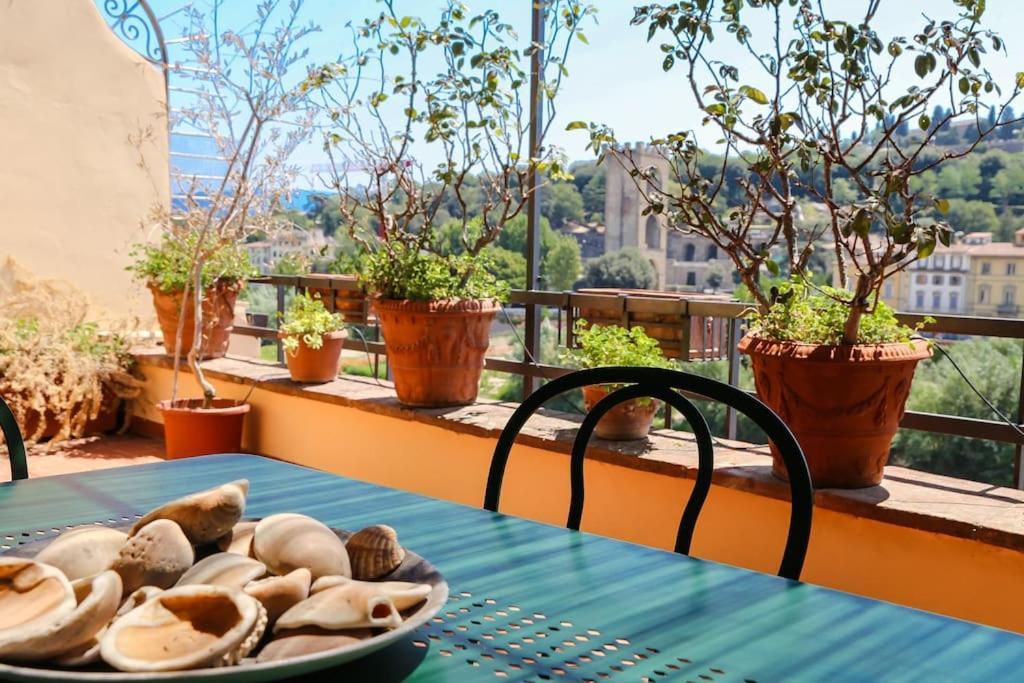 Florence- Biblioteca With View Apartamento Florença