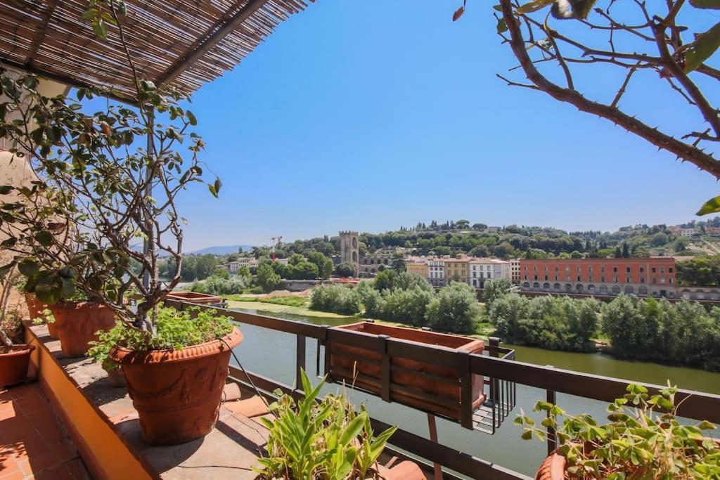 Florence- Biblioteca With View Apartamento *